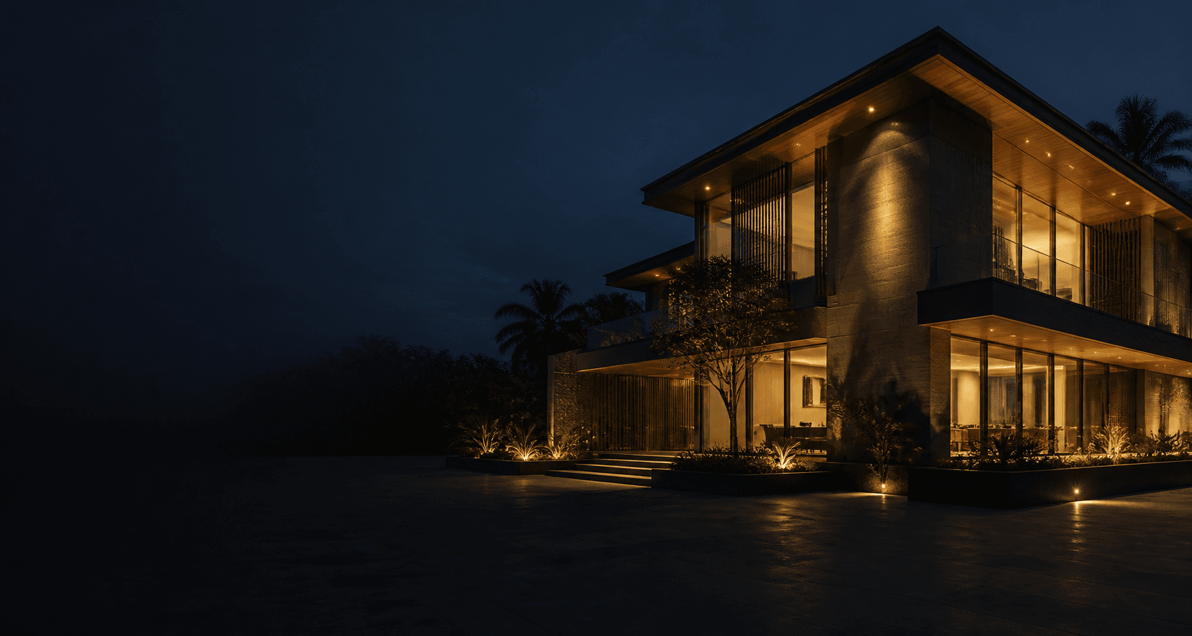 Dark architectural energy environment
